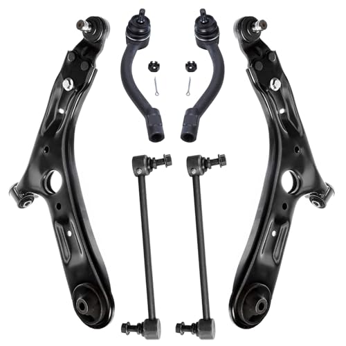 Detroit Axle - 6pc Front End Control Arms Kit for 2014-2019 Kia Soul - size: 6CS48139/6PC