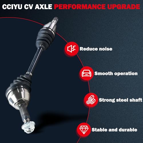 cciyu CV Axle Drive Shafts for Ford Transit Connect 2010-2013 - size: 17-9561