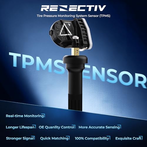 RENECTIV TPMS Sensor,433MHz Tire Pressure Monitoring System Sensor Set of 4 - size: 4 PCS