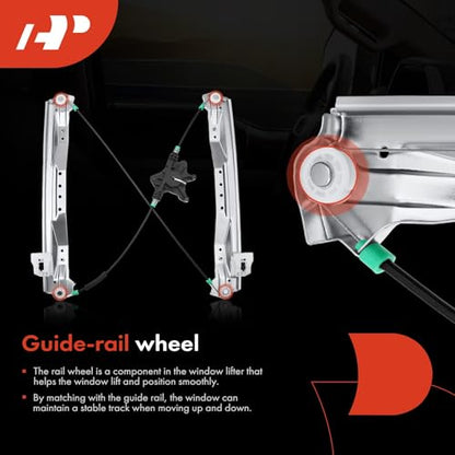 A-Premium Front Passenger Side Power Window Regulator with Motor (6-Pin) - style: Front Passenger Side (RH)