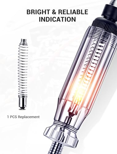 Heavy Duty 6-24V Automotive Circuit Tester w/Replacement Indicator Light - size: 1-Pack