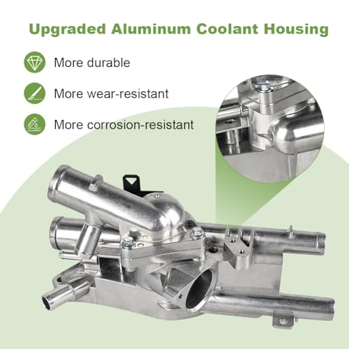 256002G500 Thermostat Housing Compatible with Hyundai Sonata 2011-2014 - size: 256002G500