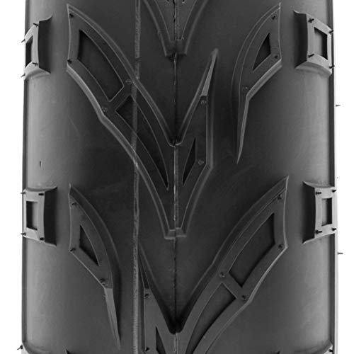 SunF A004 ATV Golf Carts Off-Road Tire 16x6-8, 6 PR, Track & Trail, Tubeless - size: 16x6-8