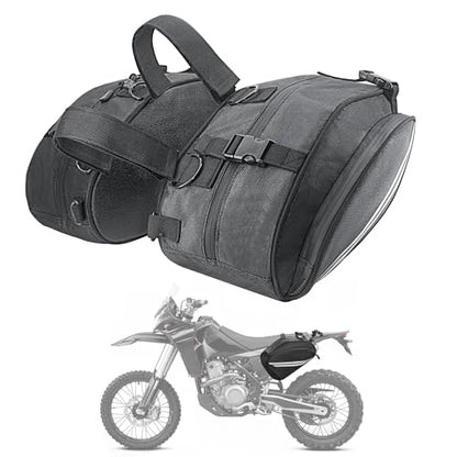Motorcycle Saddlebags Dirt Bike 24L with Waterproof Rain Covers