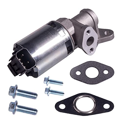 AUQDD EGV827 EGR Exhaust Gas Recirculation Valve w/Gasket (For 5.7L V8;VIN 2/H/D) Fit For 06-08 Chrysler 300 Dodge Charger /04-08 Durango /03-08 Ram 1500/05-08 Jeep Grand Cherokee 53032509AM