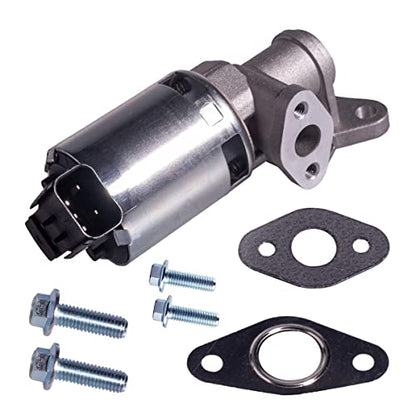 AUQDD EGV827 EGR Exhaust Gas Recirculation Valve w/Gasket (For 5.7L V8;VIN 2/H/D) Fit For 06-08 Chrysler 300 Dodge Charger /04-08 Durango /03-08 Ram 1500/05-08 Jeep Grand Cherokee 53032509AM