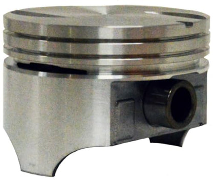 LowPricedAutoParts Set of 8 Flat Top Pistons for 70-83 GM/Chevrolet 7.4L/454 | .030 (.75mm Oversized) | 4.280in. Bore Diameter