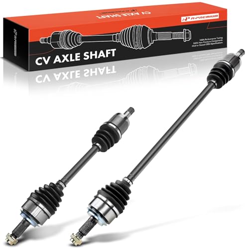 A-Premium Set of 2 Front CV Axle Shaft Assembly - style: Front Driver and Passenger Side