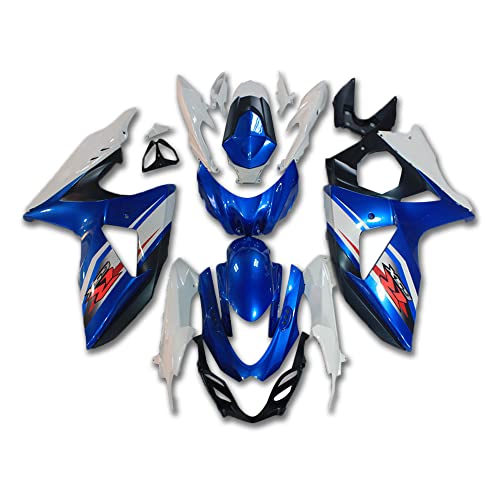 MC Blue White Black Fairing Fit for 2009-2016 GSXR 1000 GSX-R1000 Injection Mold ABS Plastics New Bodywork 2010 2011 2012 2013 2014 2015 M11