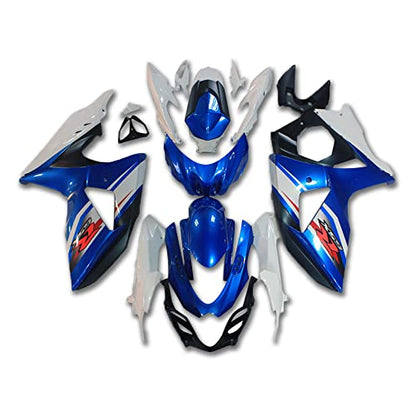 MC Blue White Black Fairing Fit for 2009-2016 GSXR 1000 GSX-R1000 Injection Mold ABS Plastics New Bodywork 2010 2011 2012 2013 2014 2015 M11