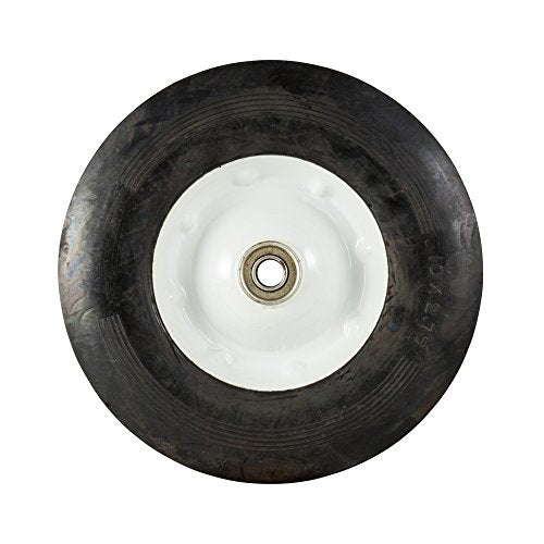 Marathon 8x1.75" Semi Pneumatic Tire on Wheel with Offset Hub