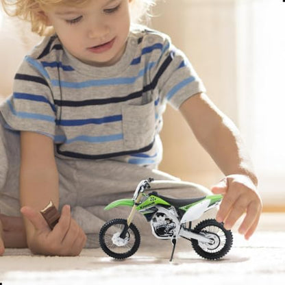 1:12 Dirtbike Toy Model Motorcycle for Kawasaki KX450F Green - color: Green