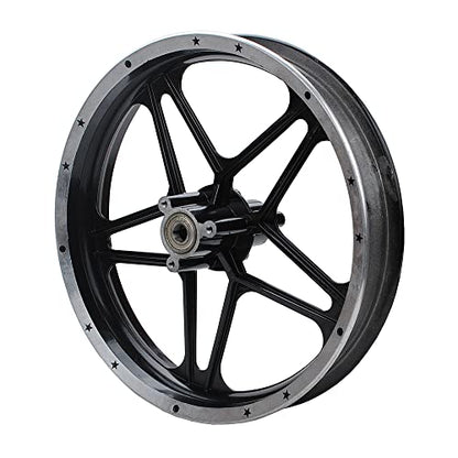 Aluminum alloy Rim Rear hub Pentagram hub 2.50-10 Apply To Mini Dirt Bike 49cc Dirt Bike Children's Bicycle 2-Stroke 49cc Motorcycle parts
