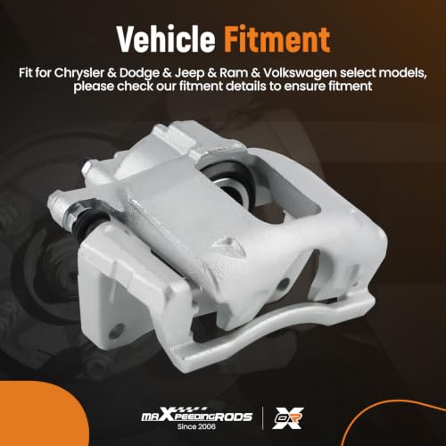 maXpeedingrods for 18-B5045 Front Brake Calipers with Brackets for Chrysler - size: 18-B5045