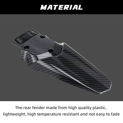 CHANGCHENG Rear Fender Protector for Talaria - Motorcycle Fender Mudguard - color: Carbon Fiber Pattern