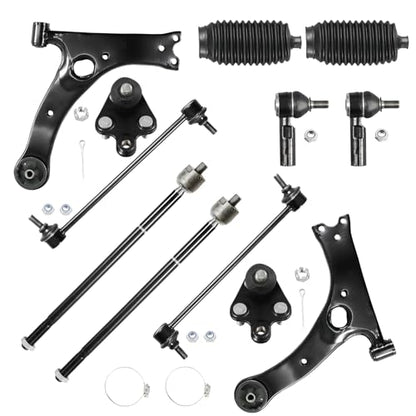 12Pc Control Arms with Ball Joints Fit for Toyota Matrix 2003-2008 - size: Fit for Matrix 03-08 12x Control Arm Kit (320)