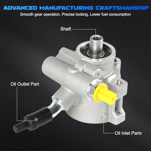 20-822 Power Steering Pump fit for 1997-2013 Corvette 5.7L 6.0L 6.2L - size: 20-822
