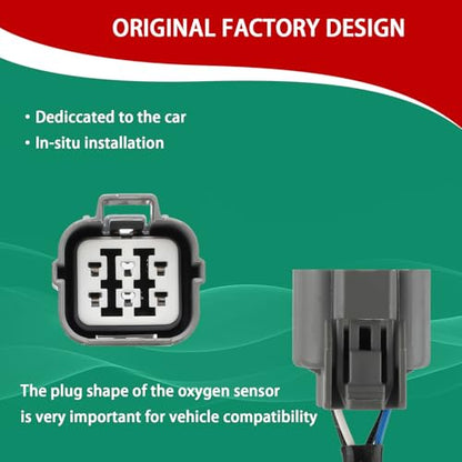 O2 Oxygen Sensor Heated Air Fuel Ratio Compatible with Subaru 2005 Forester Impreza 2004-2005 Legacy Outback 2005 Saab 9-2X Replace# 234-9122 - size: 234-9122
