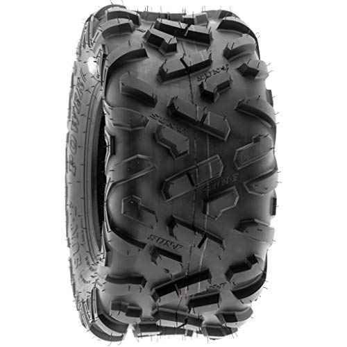 Set of 2 SunF Power.II 18x9.5-8 Lawn Tractor Tires, 6 Ply, Tubeless A051 - size: 18x9.5-8