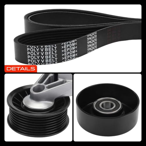 A-Premium Engine Serpentine Belt Drive Component Kit