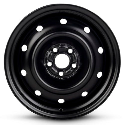 16x6.5 in Steel Wheel Rim 5 Lug 100mm 40mm Offset 56.1mm CB| Powder-Coated Black finish Compatible with 2008-2011 Impreza | New OEM Replacement | 28111AG170 - size: Fits 2008-2011 Subaru Impreza - 16x6.5