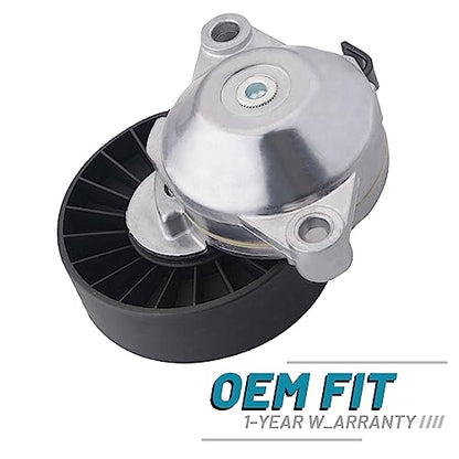 IRONTEK 419-103 Belt Tensioner Assembly with Pulley fit for Saturn (1991-1992 SC 1993-2002 SC1 1991-2002 SL 1993-2002 SC2 1991-2002 SL2 1993-1999 SW1 1993-2001 SW2) #21000684 21006508 21007465 - size: 21007465