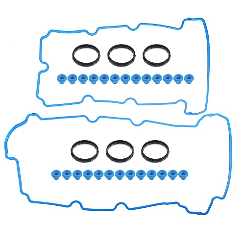 X AUTOHAUX Valve Cover Gasket Set for Ford Escape 3.0L V6 2006-08 VS50708R
