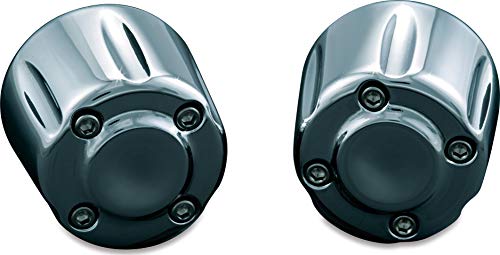 Kuryakyn 6238 Motorcycle Handlebar Accessory: Hand Grip End Cap Weight, Chrome, 1 Pair - color: Chrome