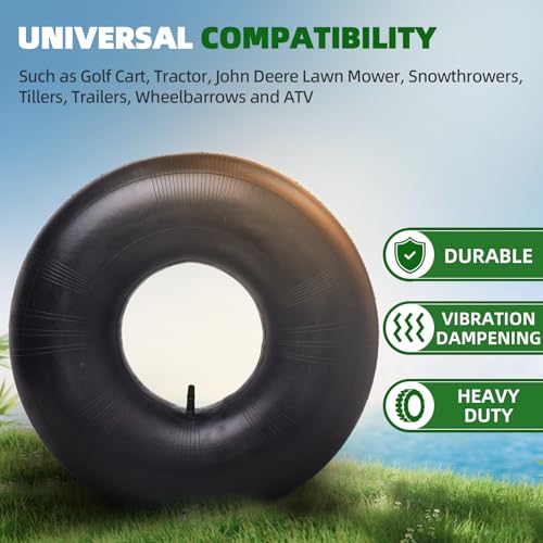 18x8.50/9.50-8 Replacement Inner Tube with TR-13 Valve Stem (2-Pack) - For Golf Cart/Tractor/Lawn Mower and More - size: 18x8.5/9.5-8,TR-13