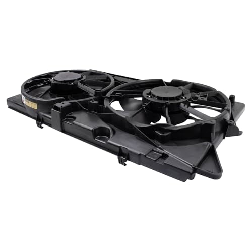 TRQ Radiator Dual Cooling Fan Assembly - style: RFA73774