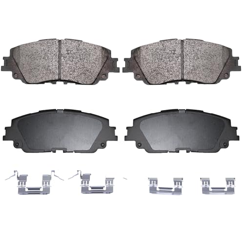 Brakes Premium Ceramic Replacement Front Brake Pad Set For Toyota Camry RAV4 Lexus ES350 Avalon ES300h UX250h UX200 C-HR ES250 Venza - style: D2076-1