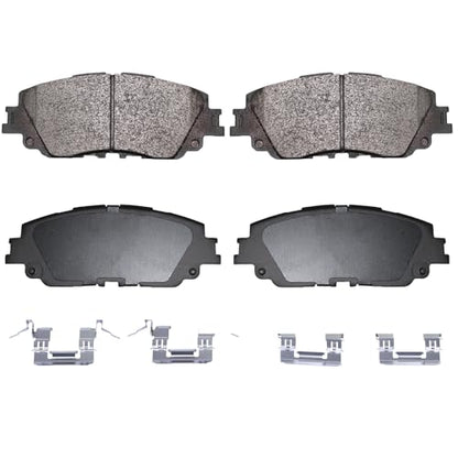 Brakes Premium Ceramic Replacement Front Brake Pad Set For Toyota Camry RAV4 Lexus ES350 Avalon ES300h UX250h UX200 C-HR ES250 Venza - style: D2076-1