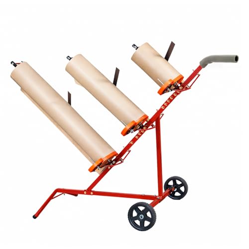 Triple Auto Body Masking Machine Masking Paper Machine Holds 12",
