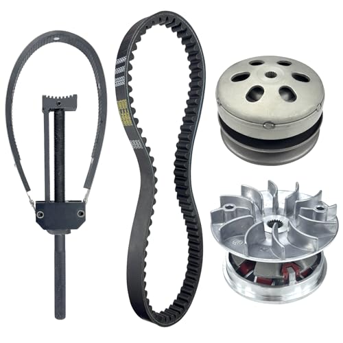 Clutch Assembly Variator Assembly 743 Belt Flywheel Holder Wrench for GY6