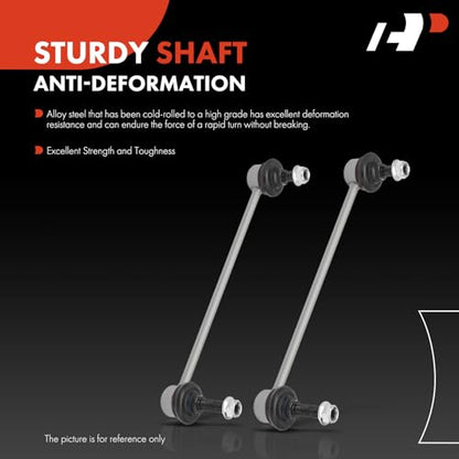 A-Premium Rear Sway Bar Link Stabilizer Bar Link, Compatible with Mini