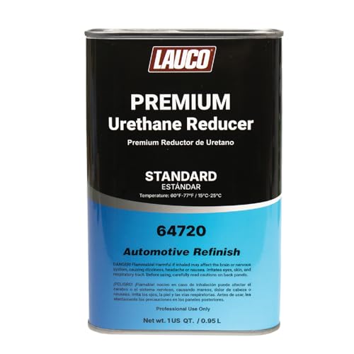1 Quart, Standard Urethane Grade Reducer, > 95°F - For Automotive Paint and Industrial Paint Use, High Performance Automotive Grade﻿ 64720 - style: Standard - Quart
