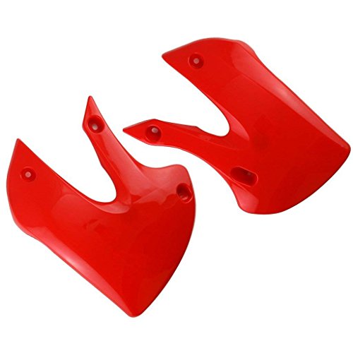 TDPRO Plastic Fairing Complete Kit for Kx 65 KX65 Fender Parts (4Red+3White) - color: 4Red+3White
