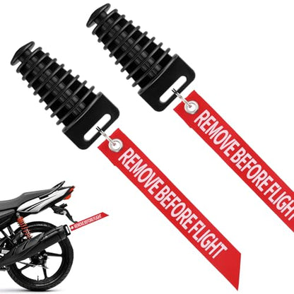 2 Pack Muffler Dirt Bike Exhaust Plug Fit 2 & 4 Stroke Motorcycle Bike (M) - size: M: 1.07-1.85 Inch