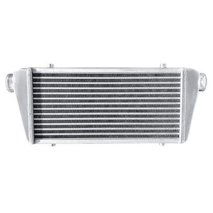 Universal Intercooler 24.5''x10.3''x2.7" Front Mount Intercooler 2.2'' Inlet and Outlet Aluminum Turbo Intercooler Direct Replacement for Any Turbo Charger system - size: 24.5''x10.3''x2.7" 2.2''