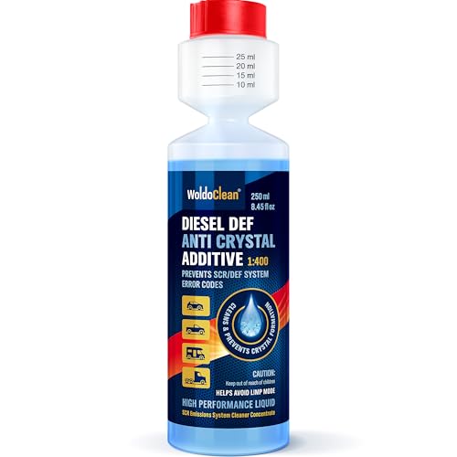 WoldoClean DEF Crystal Treatment Additive 8.45 oz - Diesel Exhaust Cleaner