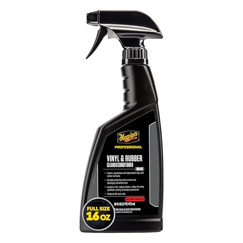 Meguiar's Professional M40 Vinyl & Rubber Cleaner & Conditioner, 16oz