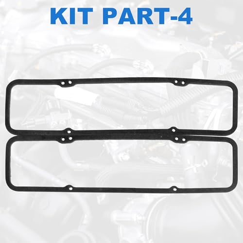 260-1045 Full Engine Gasket Set, 1955-1980 SBC 283 302 307 327 350 V8 Gasket Kit for Chevy C10 C20 Caprice Impala for Buick Century Skylark for Olds - size: KS2600