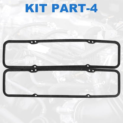 260-1045 Full Engine Gasket Set, 1955-1980 SBC 283 302 307 327 350 V8 Gasket Kit for Chevy C10 C20 Caprice Impala for Buick Century Skylark for Olds - size: KS2600
