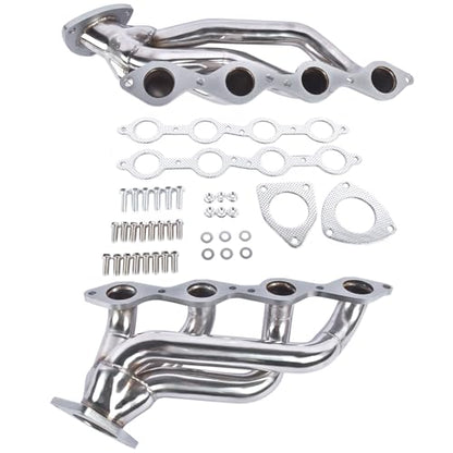 Manifold Shorty Headers Replacement for 2002-2006 Chevy Avalanche 1500