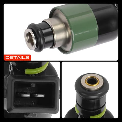 A-Premium Fuel Injectors Compatible with Chevrolet, Pontiac, Buick
