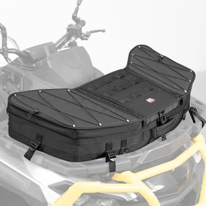 KEMIMOTO Portable ATV Front Rear Rack Bag UTV Cargo Bed Storage