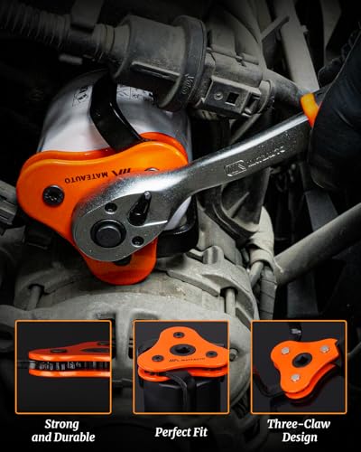 11-Piece Medium Size Oil Filter Wrench Set