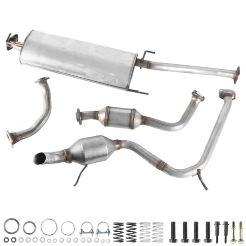 Muffler Exhaust System Kit Compatible with Toyota RAV4 2013-2018 2.5L