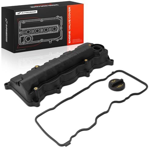 A-Premium Engine Valve Cover, with Gasket, Compatible with Honda Civic 2006-2015, HR-V 2016-2019, L4 1.8L SOHC, Replace # 12310RNAA01, 12310RNA