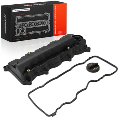 A-Premium Engine Valve Cover, with Gasket, Compatible with Honda Civic 2006-2015, HR-V 2016-2019, L4 1.8L SOHC, Replace # 12310RNAA01, 12310RNA